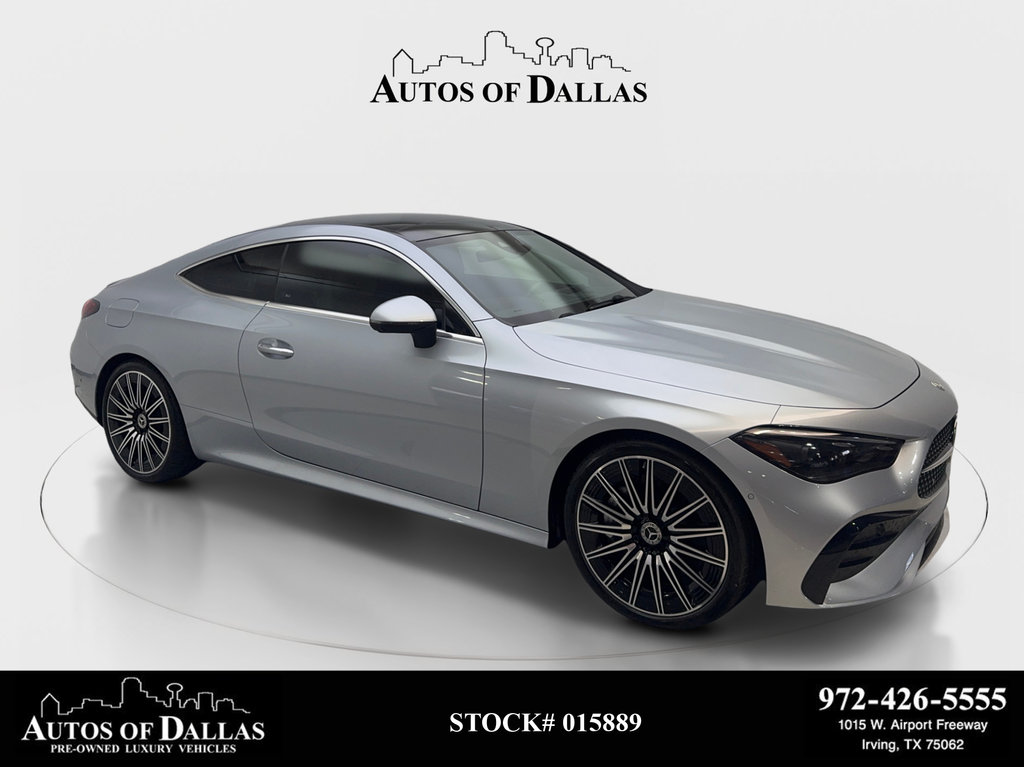 Silver 2024 Mercedes-Benz CLE Convertible All-Wheel Drive 9-Speed Automatic