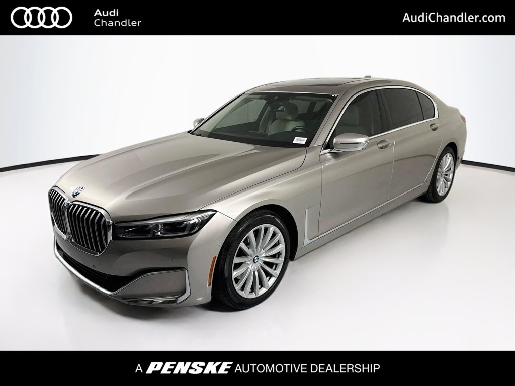 Cashmere Silver Metallic 2022 BMW 7 Series Sedan Rear-Wheel Drive 8-Speed Automatic