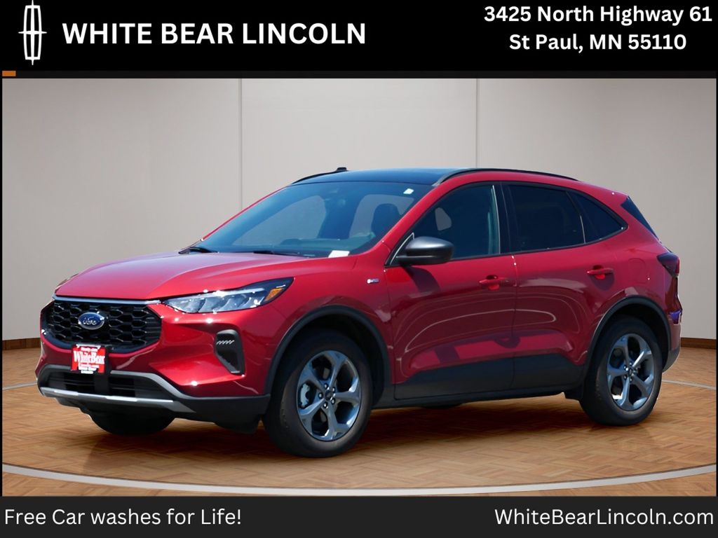 Red Metallic 2025 Ford Escape SUV / Crossover All-Wheel Drive 8-Speed Automatic