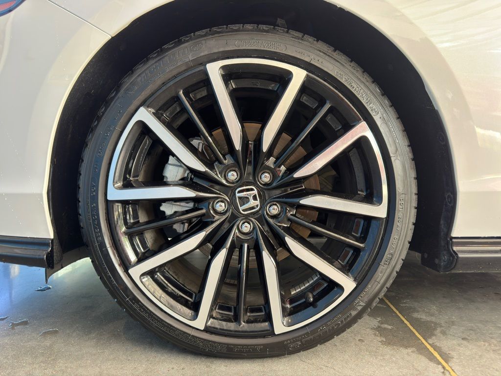 2025 Honda Accord Hybrid Touring White at Community Honda