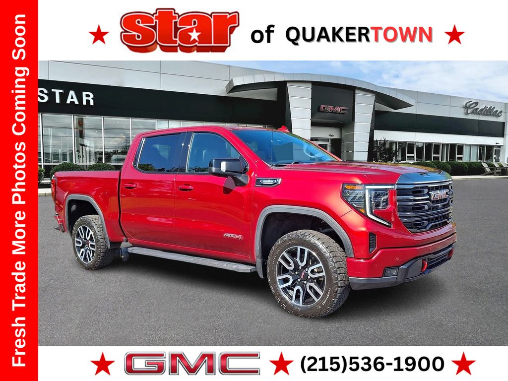 Volcanic Red Tintcoat 2023 GMC Sierra 1500 Pickup Truck Four-Wheel Drive Automatic