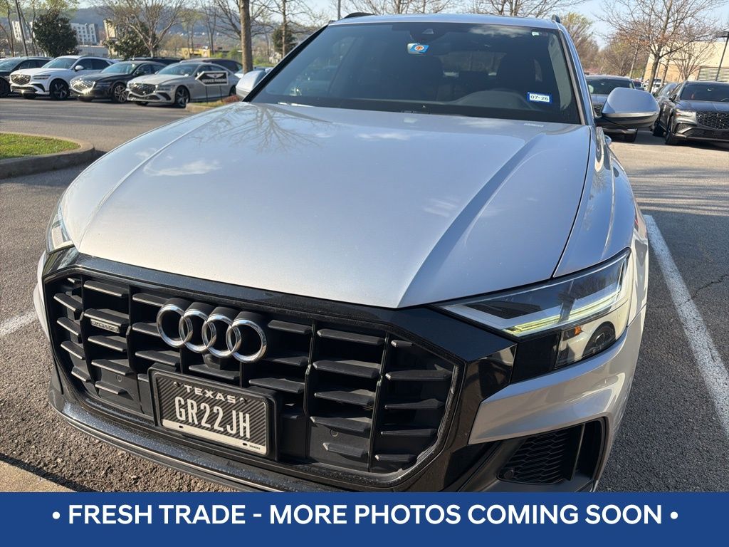 Silver Metallic 2020 Audi Q8 quattro Premium Plus 55 TFSI SUV / Crossover All-Wheel Drive 8-Speed Automatic