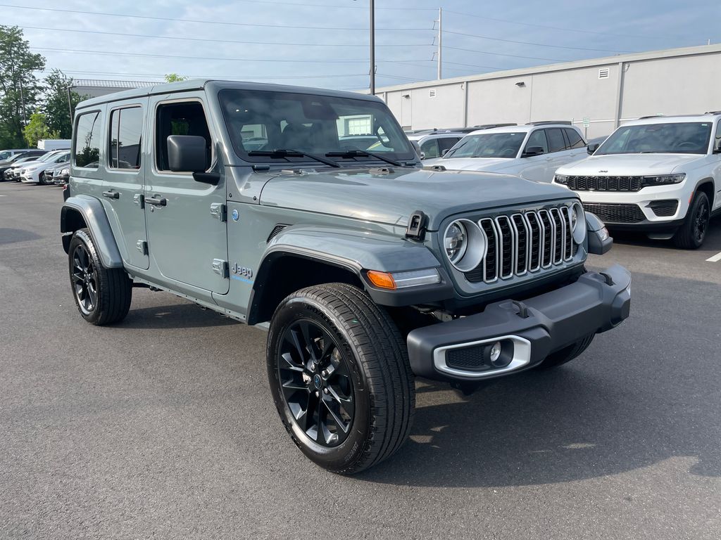 Anvil Clear Coat 2025 Jeep Wrangler 4xe Sahara 4WD SUV / Crossover Four-Wheel Drive 8-Speed Automatic