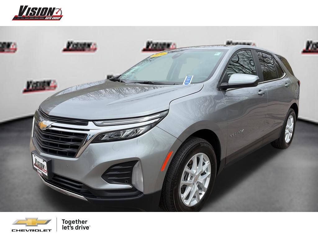 Sterling Gray Metallic 2024 Chevrolet Equinox LT AWD with 1LT SUV / Crossover Four-Wheel Drive 6-Speed Automatic Overdrive