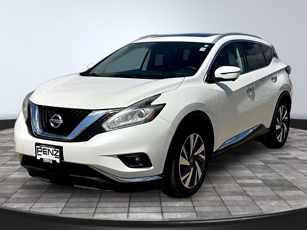 Pearl White 2018 Nissan Murano SUV / Crossover All-Wheel Drive Continuously Variable Transmission