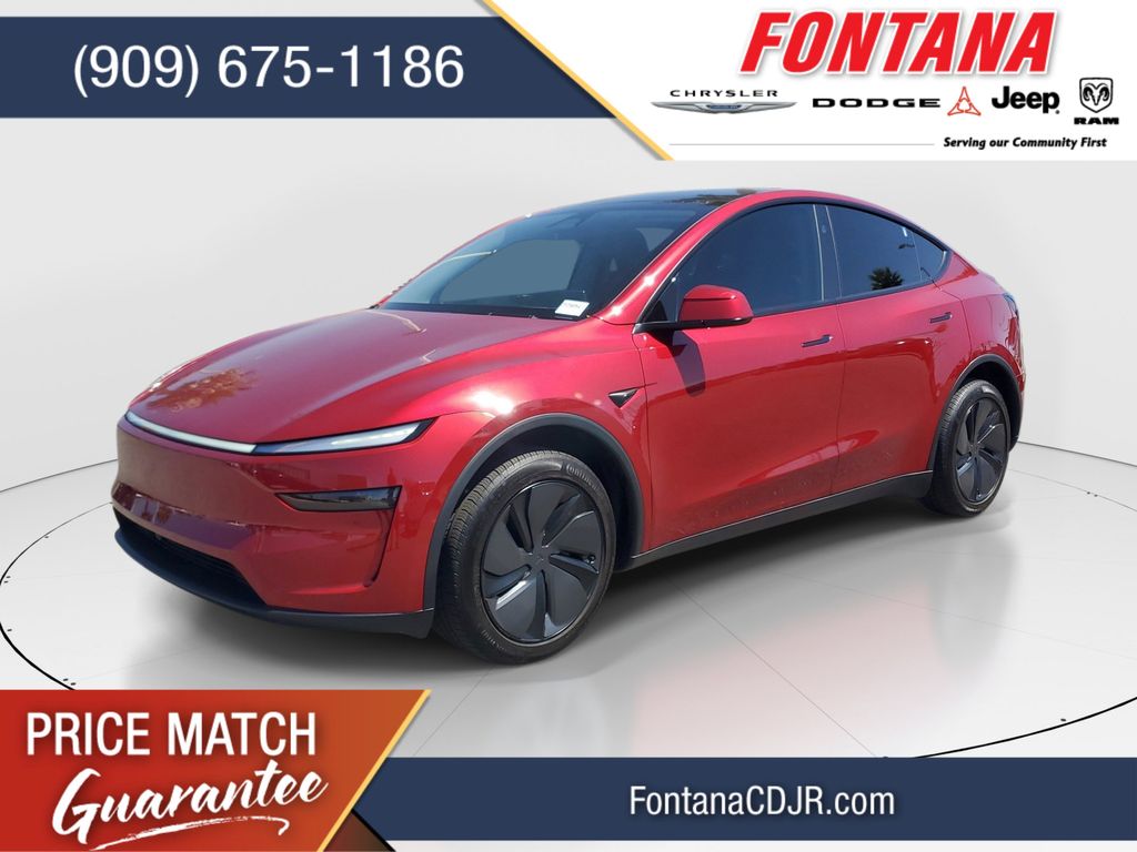 Ultra Red 2026 Tesla Model Y SUV / Crossover Rear-Wheel Drive 1-Speed Automatic
