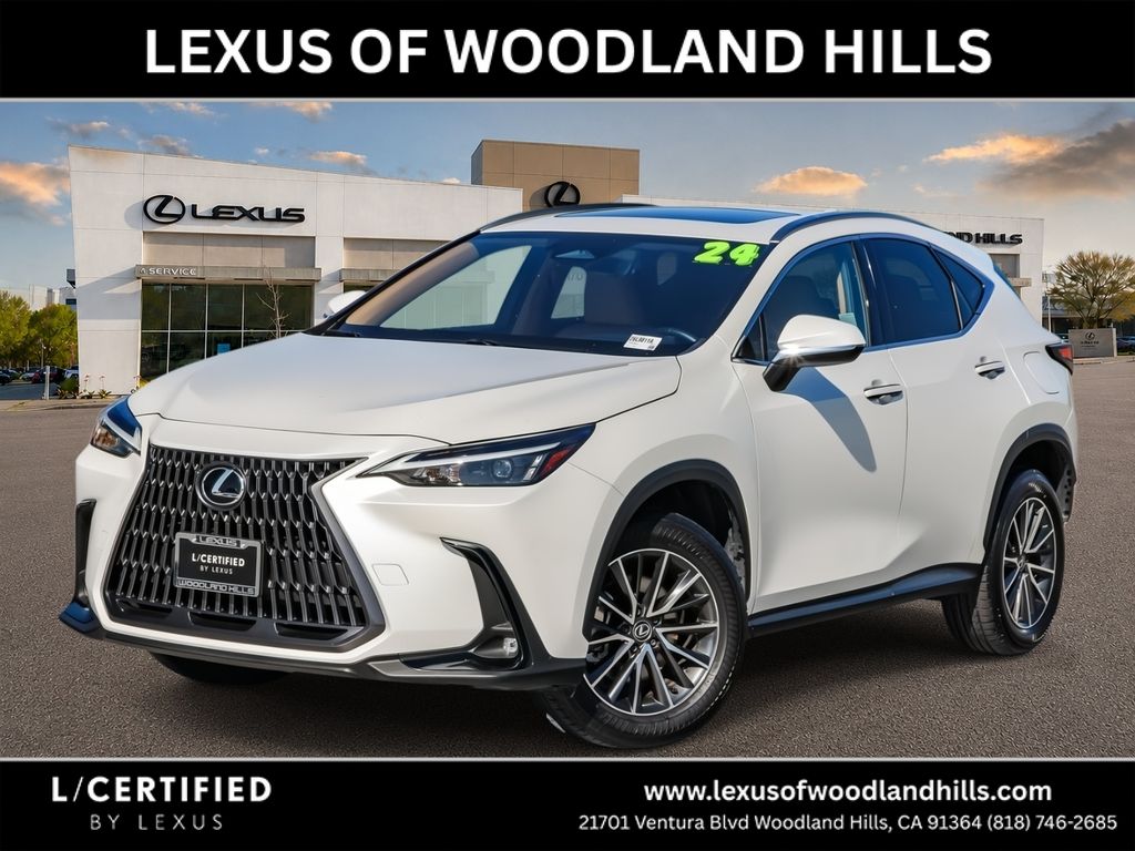 Eminent White Pearl 2024 Lexus NX Hybrid SUV / Crossover All-Wheel Drive Continuously Variable Transmission
