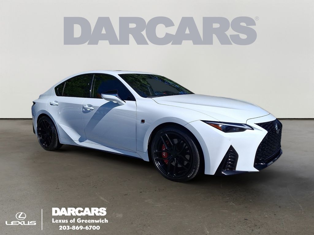 Ultra White 2024 Lexus IS 350 F Sport RWD Sedan Rear-Wheel Drive 8-Speed Automatic