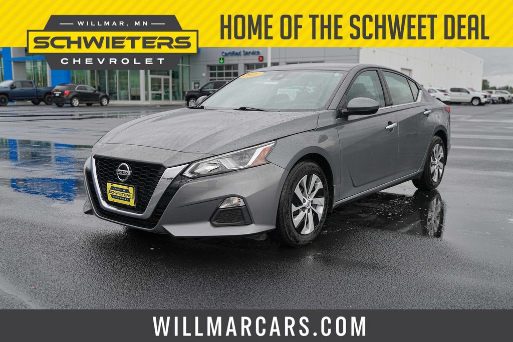 Gray (Gun Metallic) 2021 Nissan Altima Sedan Front-Wheel Drive Continuously Variable Transmission