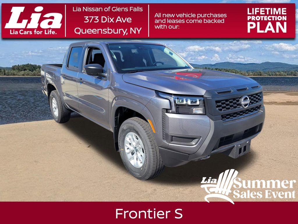 Gray (Gun Metallic) 2026 Nissan Frontier Pickup Truck Four-Wheel Drive 9-Speed Automatic Overdrive