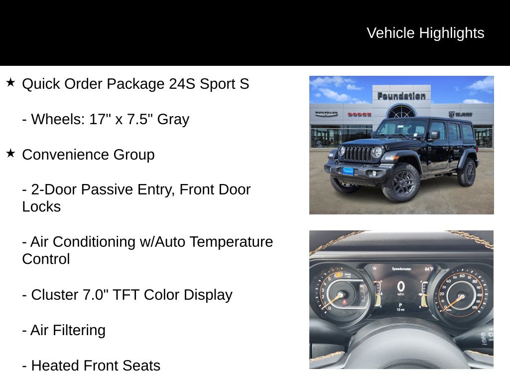 2024 Jeep Wrangler Sport S 15