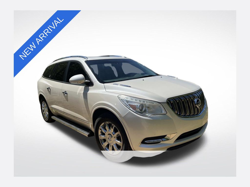 White Diamond Clearcoat 2015 Buick Enclave Premium AWD SUV / Crossover All-Wheel Drive 6-Speed Automatic Overdrive