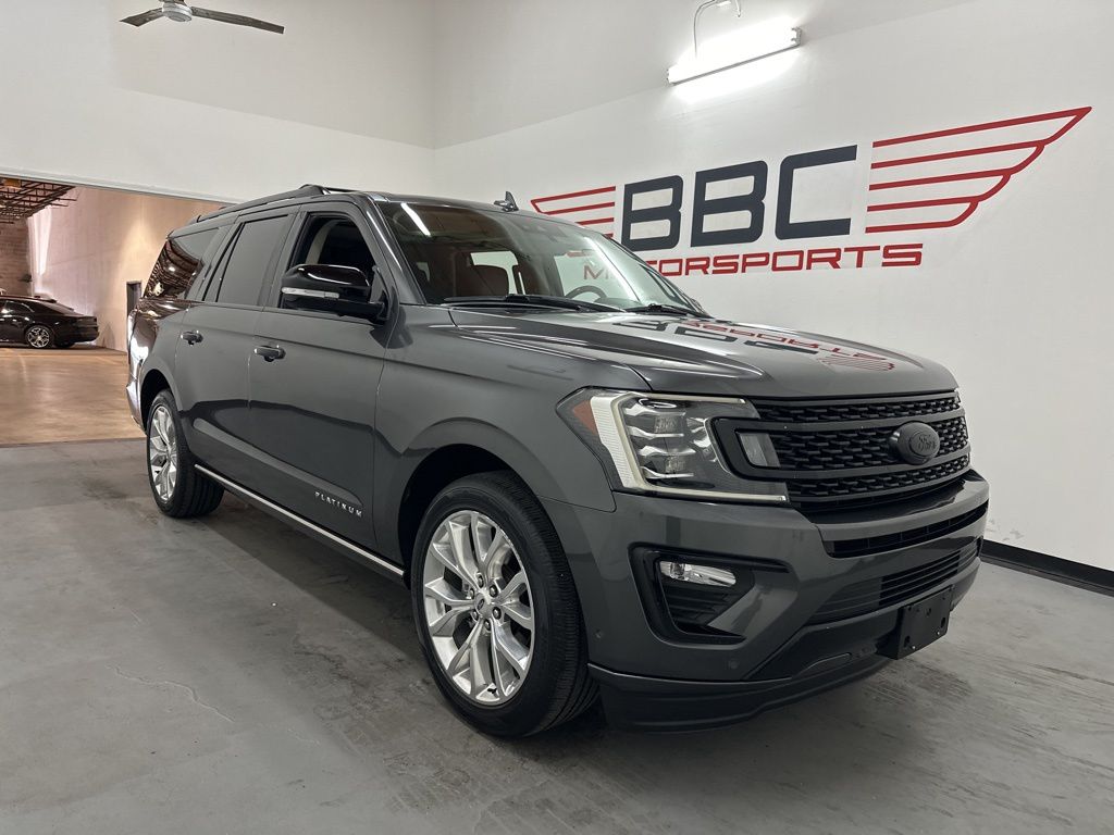 Gray (Magnetic Metallic) 2019 Ford Expedition MAX Platinum RWD SUV / Crossover 4X2 Automatic