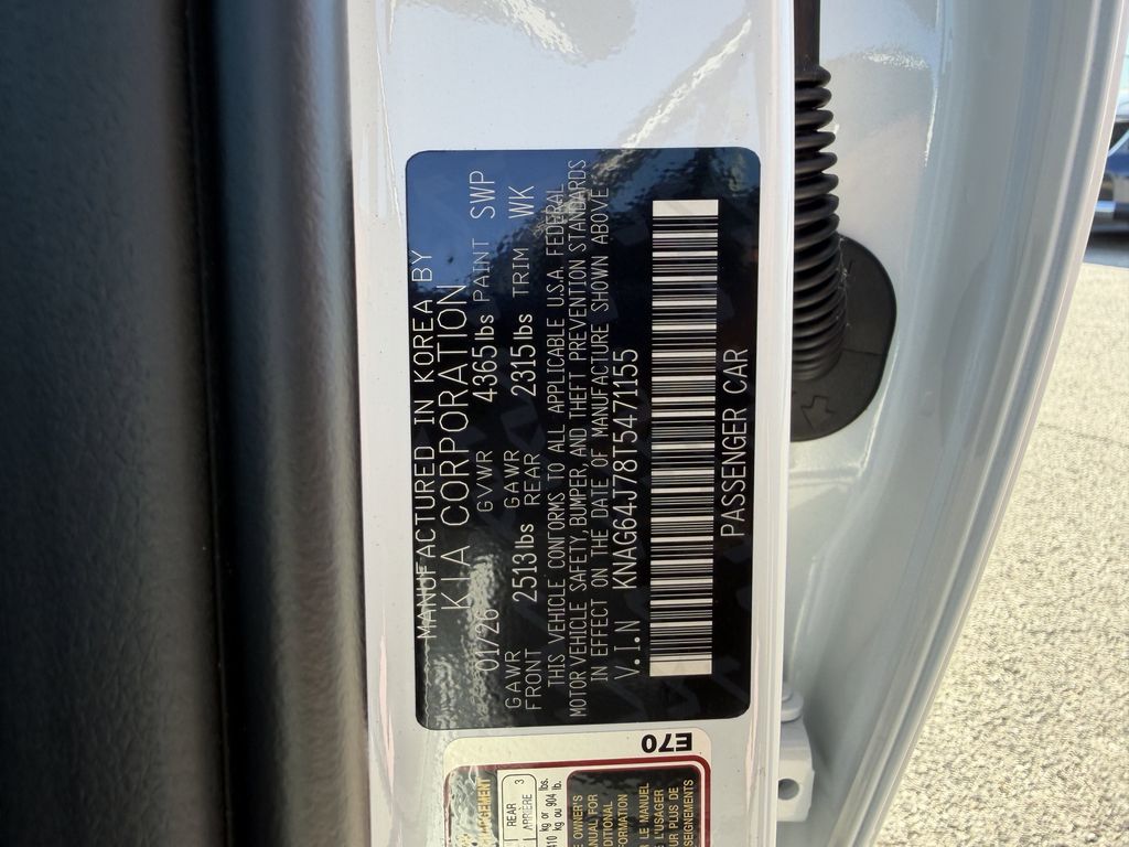 new 2026 Kia K5 car, priced at $29,120