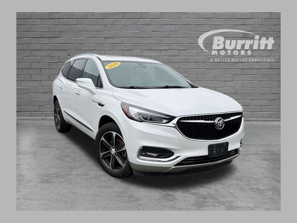 White Frost Tricoat 2019 Buick Enclave SUV / Crossover Four-Wheel Drive 9-Speed Automatic