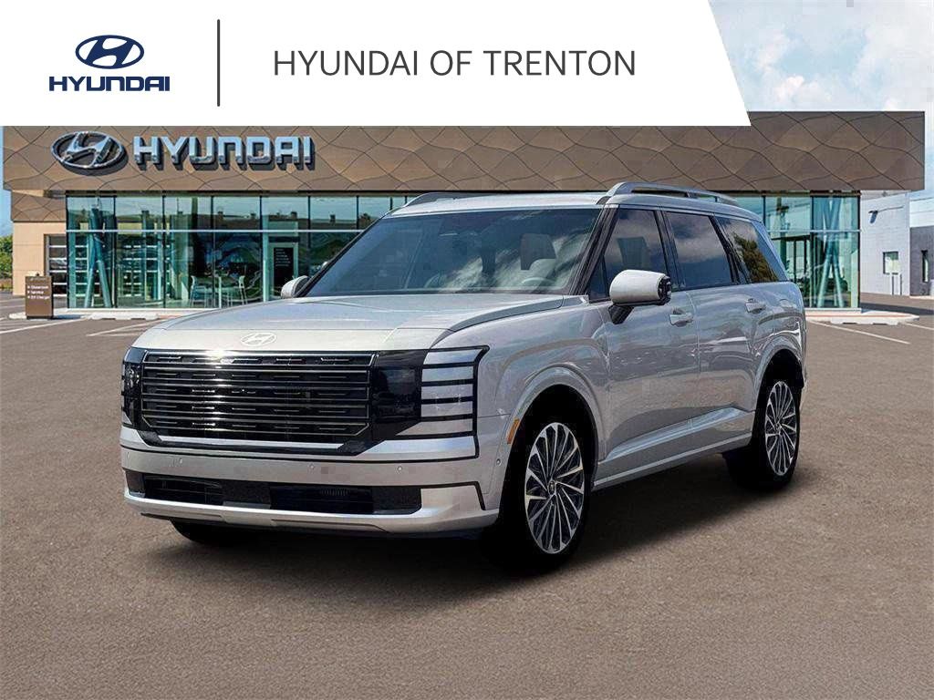 Typhoon Silver Metallic 2026 Hyundai Palisade Hybrid Calligraphy AWD SUV / Crossover All-Wheel Drive 6-Speed Automatic
