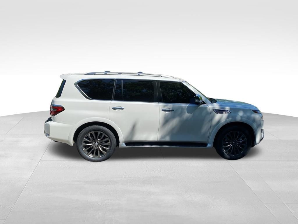 2024 Nissan Armada Platinum White at John Sisson Motors