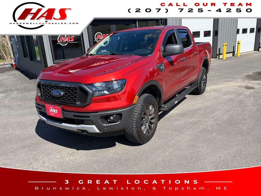 Chili Pepper Red 2019 Ford Ranger Pickup Truck Four-Wheel Drive Automatic