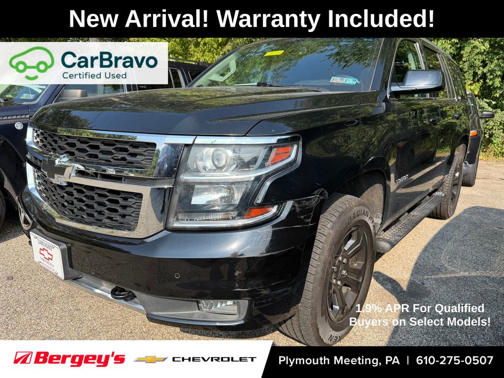 Black 2018 Chevrolet Tahoe SUV / Crossover Four-Wheel Drive 6-Speed Automatic Overdrive