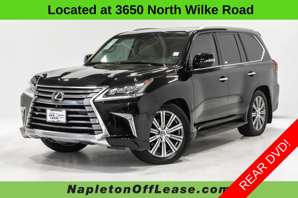 Black 2017 Lexus LX SUV / Crossover All-Wheel Drive 8-Speed Automatic