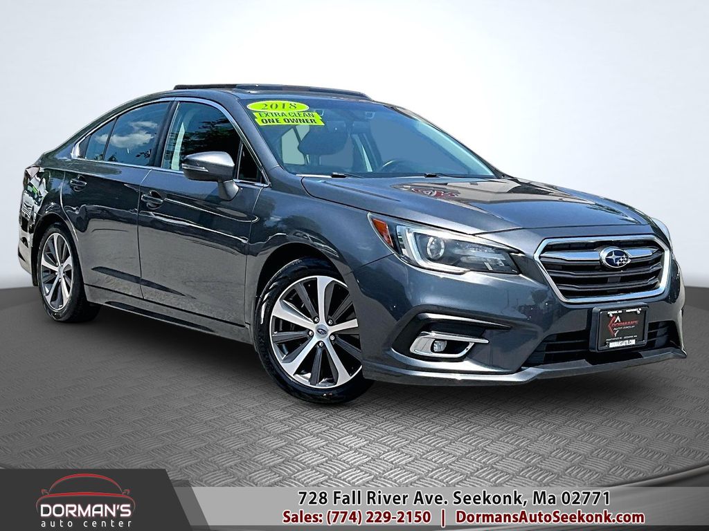Magnetite Gray Metallic 2018 Subaru Legacy Sedan All-Wheel Drive Continuously Variable Transmission