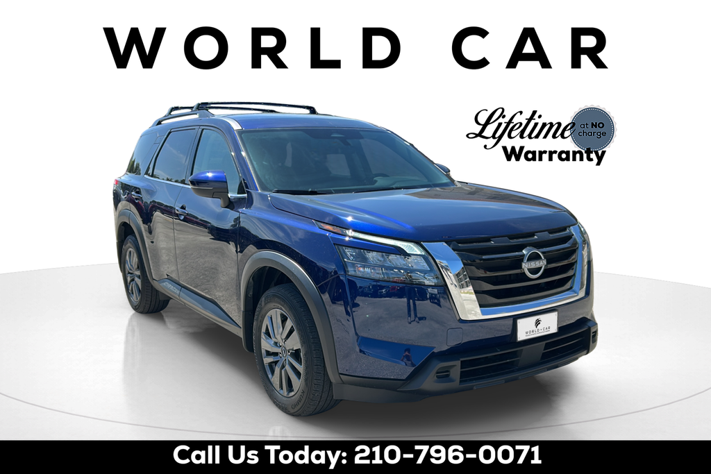 Deep Ocean Blue Pearl 2025 Nissan Pathfinder SUV / Crossover Front-Wheel Drive 9-Speed Automatic
