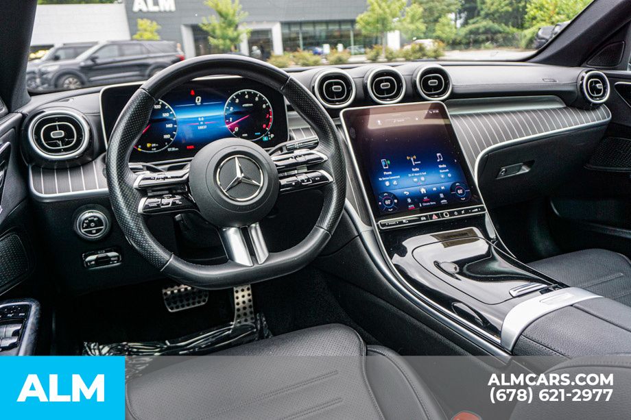 Used 2024 Black Mercedes-Benz C 300 image 27