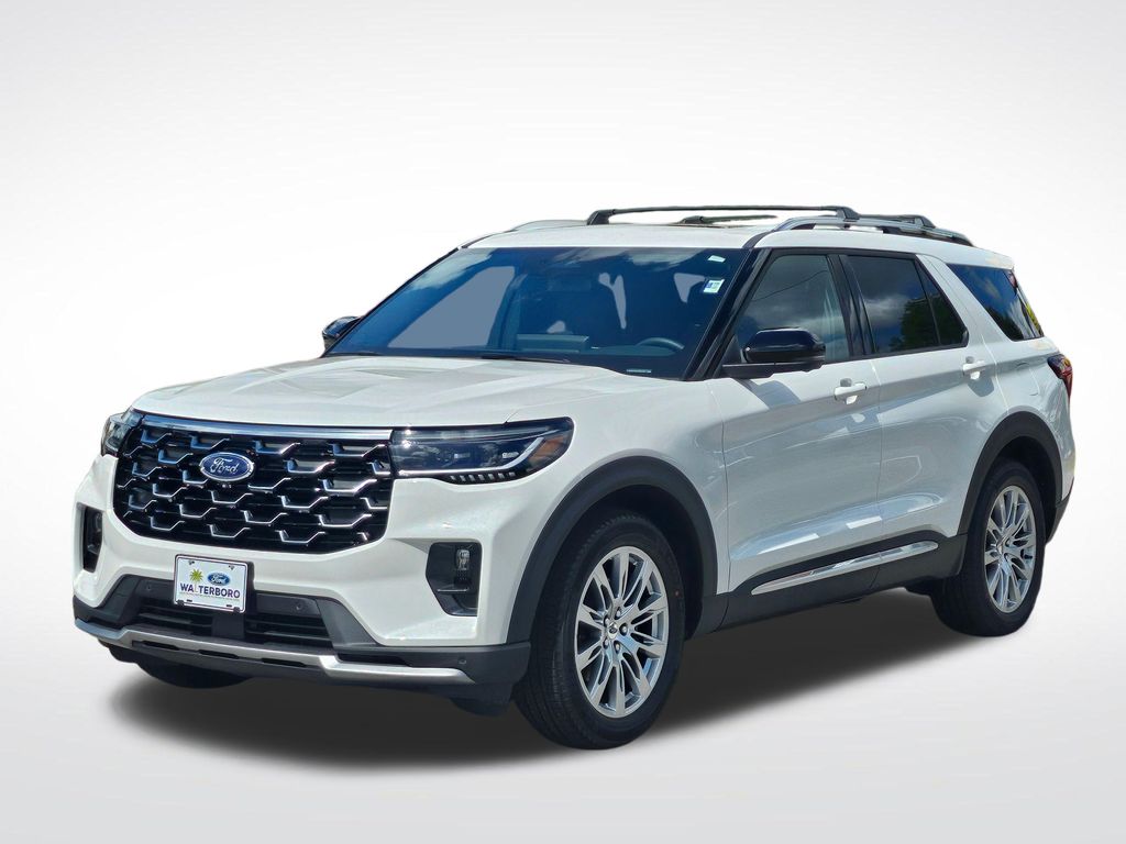 2026 Ford Explorer Platinum White at Walterboro Ford