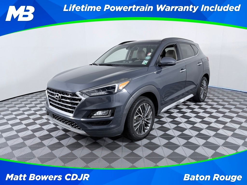 Dusk Blue 2021 Hyundai Tucson SUV / Crossover Front-Wheel Drive 6-Speed Automatic