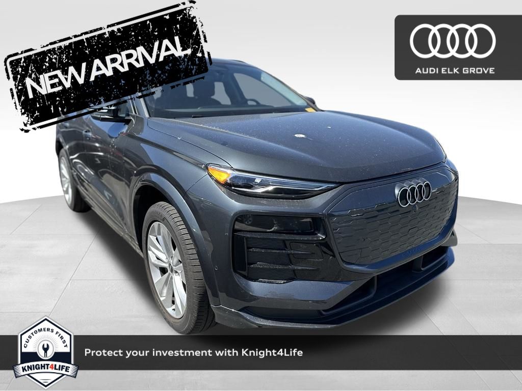 Manhattan Gray Metallic 2025 Audi Q6 e-tron SUV / Crossover Rear-Wheel Drive Automatic