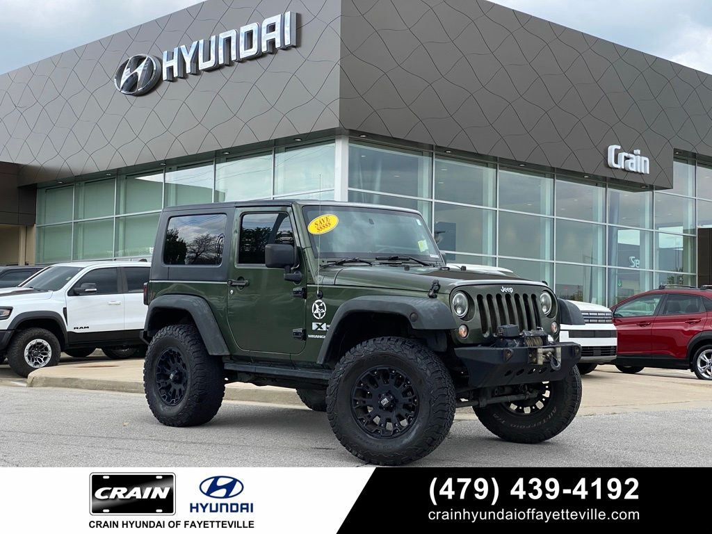 Jeep Green Metallic Clearcoat 2008 Jeep Wrangler X 4WD SUV / Crossover Four-Wheel Drive 6-Speed Manual