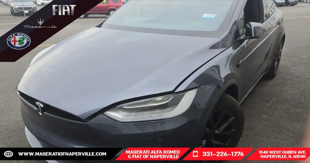 Gray 2022 Tesla Model X SUV / Crossover All-Wheel Drive 1-Speed Automatic