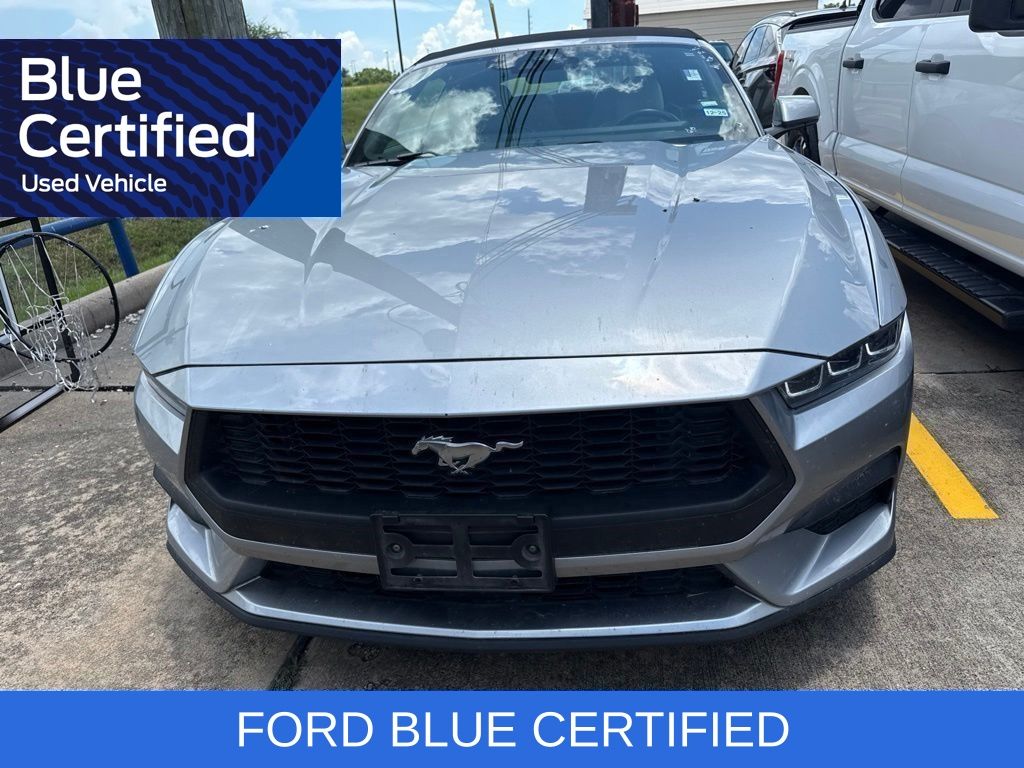 2024 Ford Mustang EcoBoost Premium Silver at DeMontrond Mazda