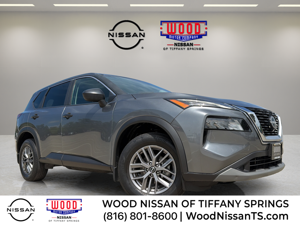 Gray (Gun Metallic) 2023 Nissan Rogue SUV / Crossover All-Wheel Drive Continuously Variable Transmission