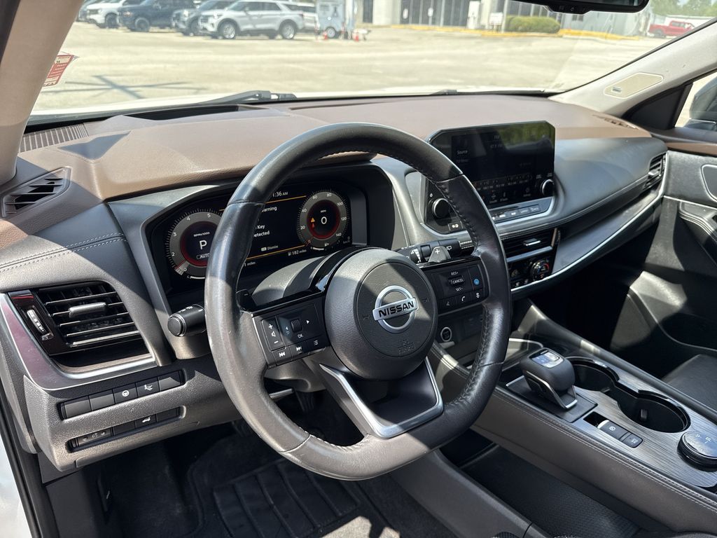 2021 Nissan Rogue Platinum White at DeMontrond Mazda
