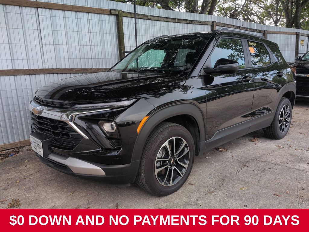 Black Metallic 2025 Chevrolet Trailblazer SUV / Crossover Four-Wheel Drive 9-Speed Automatic