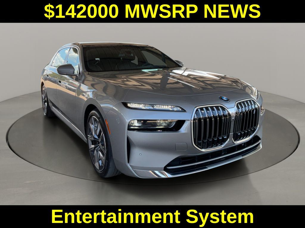 Space Silver Metallic 2023 BMW i7 Sedan All-Wheel Drive Automatic