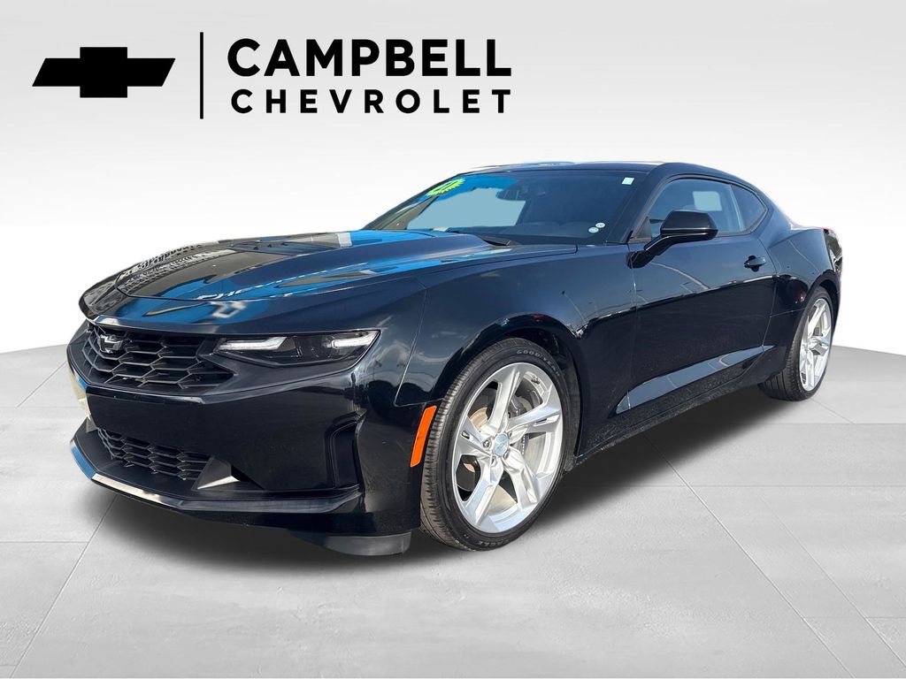 Black 2021 Chevrolet Camaro Coupe Rear-Wheel Drive Automatic