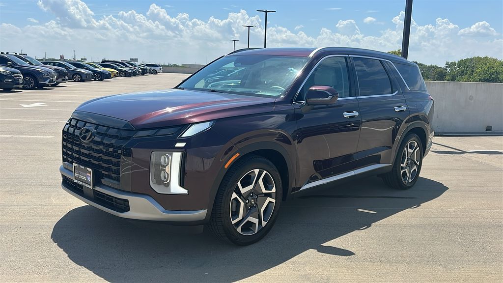 2024 Hyundai Palisade Limited Red at DeMontrond Gulf Freeway