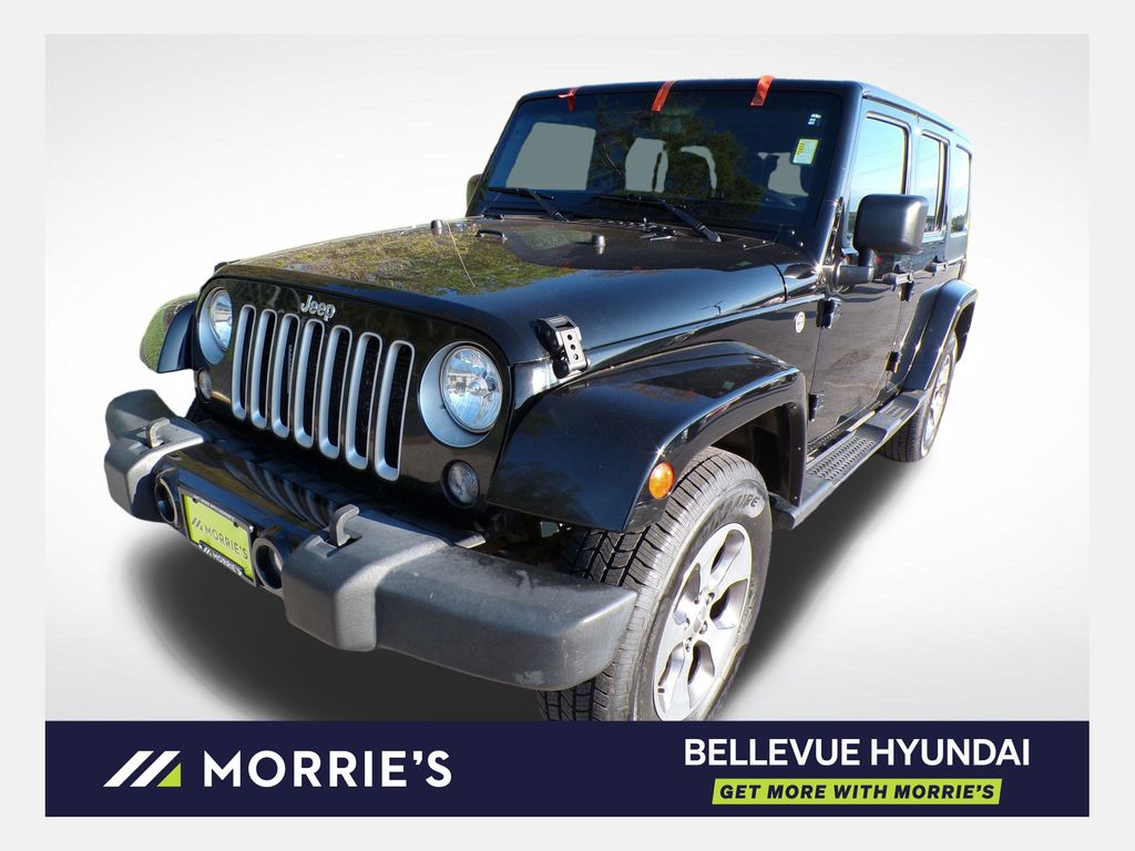 Black Clearcoat 2017 Jeep Wrangler SUV / Crossover Four-Wheel Drive 5-Speed Automatic