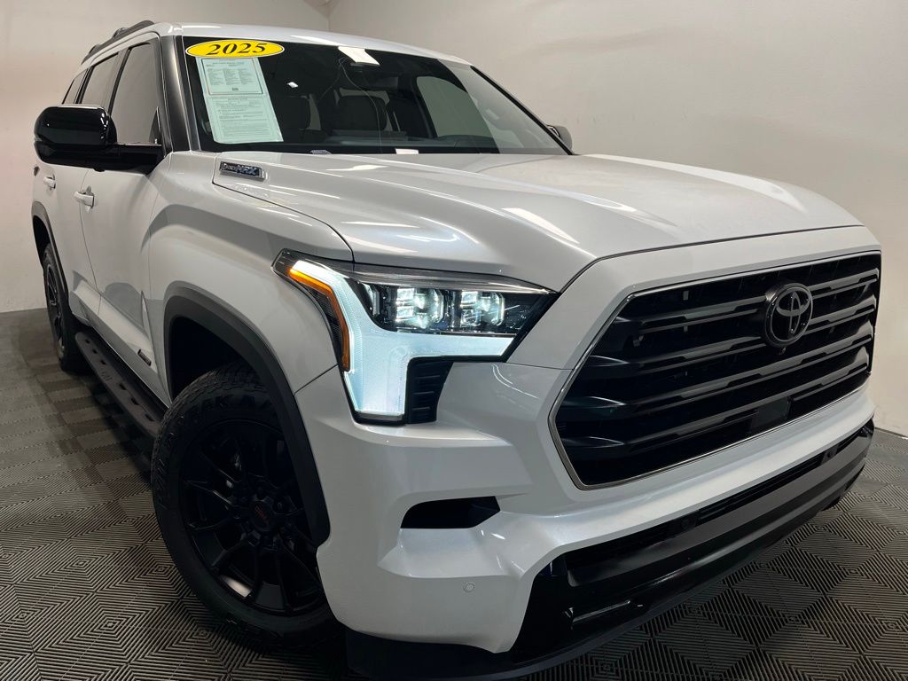 Pearl 2025 Toyota Sequoia Limited 4WD SUV / Crossover Four-Wheel Drive Automatic