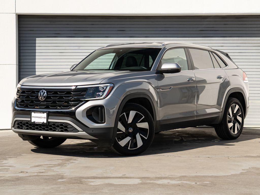 Gray 2025 Volkswagen Atlas Cross Sport SUV / Crossover All-Wheel Drive 8-Speed Automatic