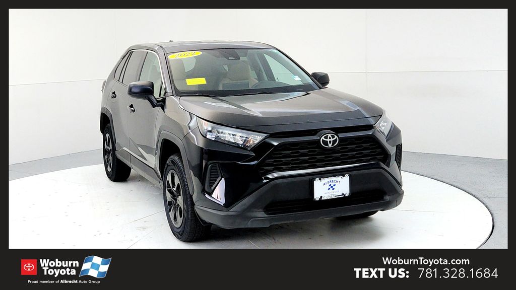 Midnight Black Metallic 2022 Toyota RAV4 SUV / Crossover All-Wheel Drive 8-Speed Automatic