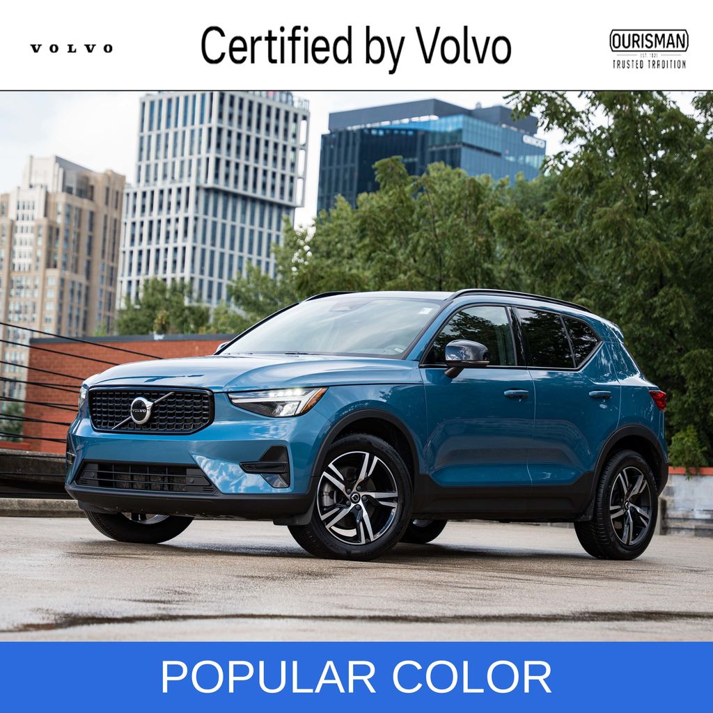 Fjord Blue Metallic 2024 Volvo XC40 SUV / Crossover  Automatic