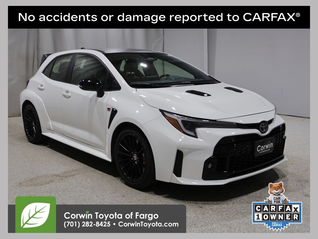 Ice Cap 2023 Toyota GR Corolla Circuit Edition AWD Hatchback All-Wheel Drive 6-Speed Manual