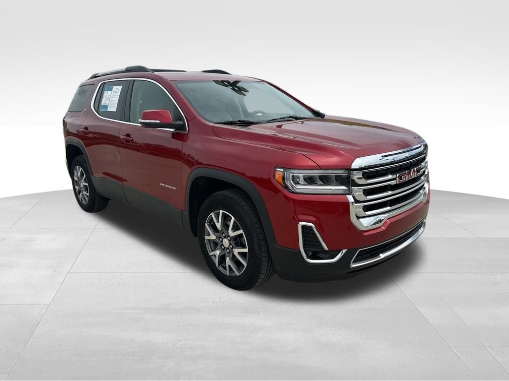 2023 Volcanic Red Tintcoat GMC Acadia SLT FWD SUV