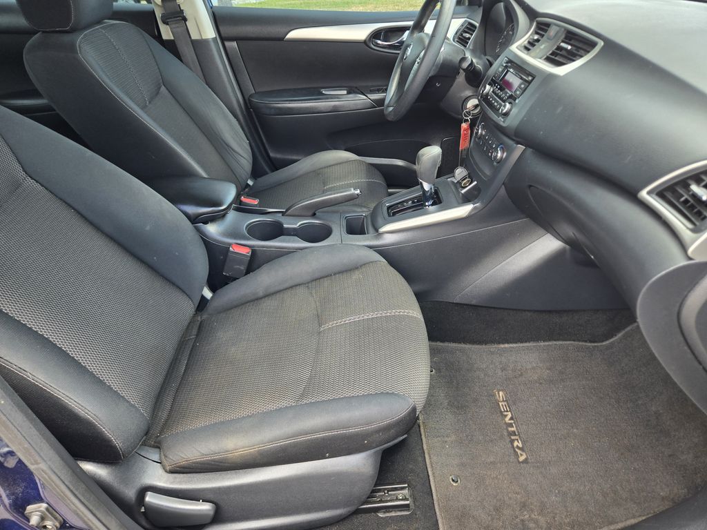 2017 Nissan Sentra S Blue at Durrett Motor Company