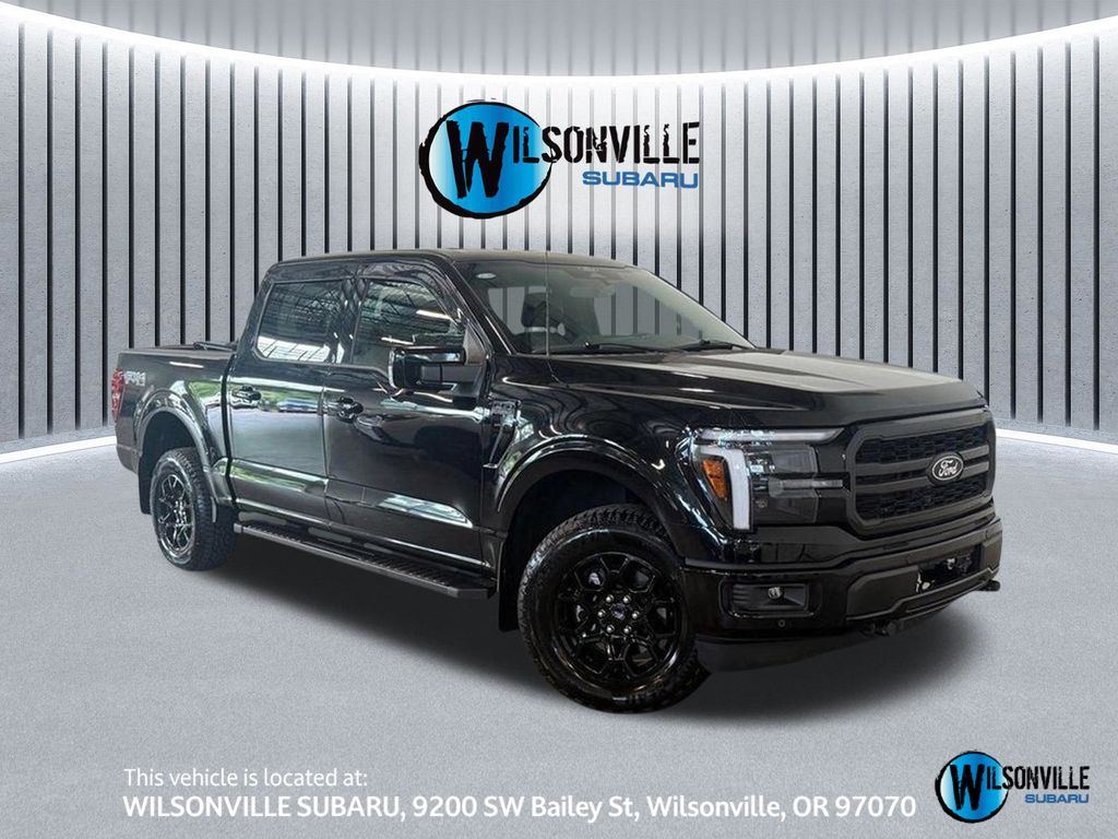 Black Metallic 2025 Ford F-150 Pickup Truck Four-Wheel Drive Automatic
