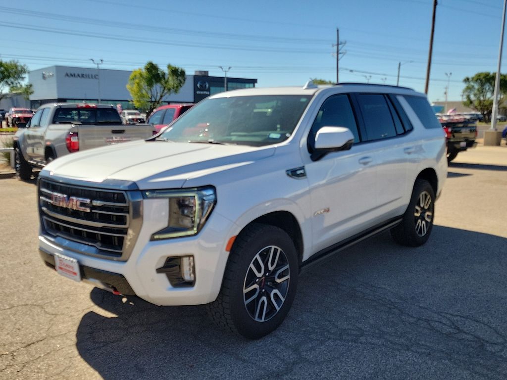 2023 GMC Yukon AT4 White at Brown Buick GMC