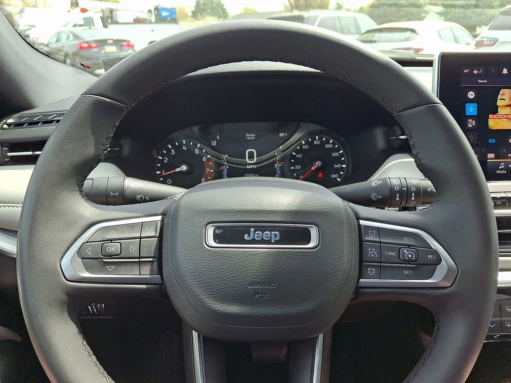 2025 Jeep Compass Limited White at South Hills CDJR